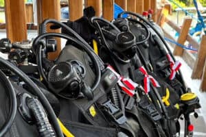 dive gear ready on sokaraja liveaboard