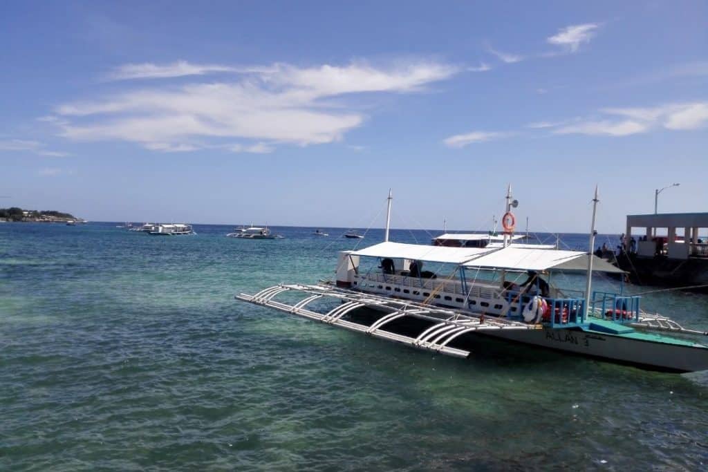 lapu lapu boat in mactan island, metro cebu