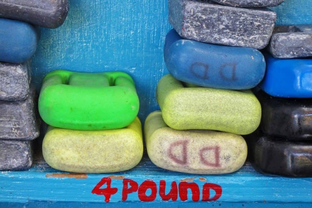 4 pounds scuba diving weights